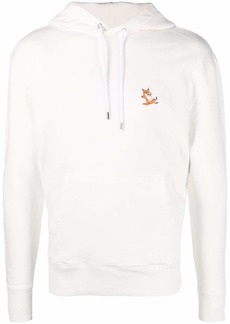 Maison Kitsuné logo patch hoodie