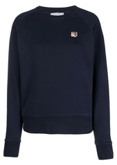 Maison Kitsuné logo-patch sweatshirt