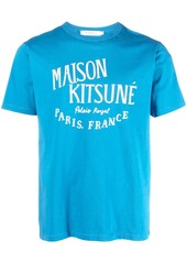 Maison Kitsuné logo-print cotton T-shirt