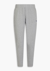 Maison Kitsuné - Appliquéd French cotton-terry sweatpants - Gray - S