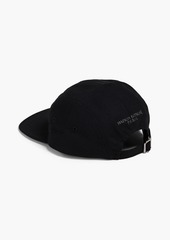 Maison Kitsuné - Logo-print cotton-blend twill baseball cap - Black - ONESIZE