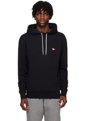 Maison Kitsuné Black Tricolor Fox Hoodie