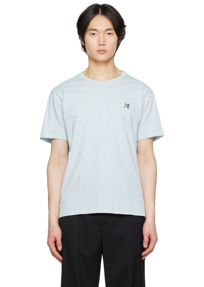 Maison Kitsuné Blue Fox Head T-Shirt