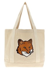 MAISON KITSUNÉ 'Fox Head' shopping bag