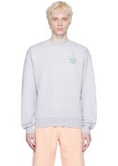 Maison Kitsuné Gray Hotel Olympia Edition Crest Sweatshirt