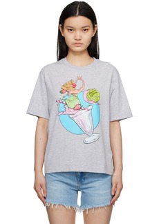 Maison Kitsuné Gray Hotel Olympia Edition Ice Cream Splash T-Shirt