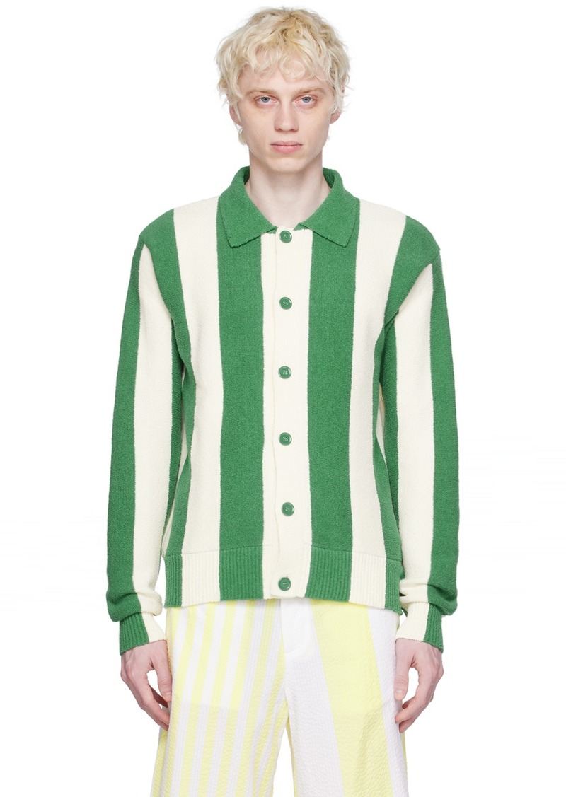 Maison Kitsuné Green & Off-White Hotel Olympia Edition Polo