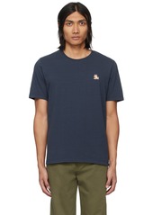 Maison Kitsuné Navy Chillax Fox T-Shirt