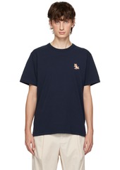 Maison Kitsuné Navy Chillax Fox T-Shirt