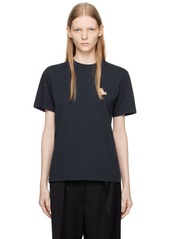 Maison Kitsuné Navy Chillax Fox T-Shirt