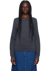 Maison Kitsuné Navy Fox Head Sweatshirt