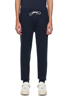 Maison Kitsuné Navy Tricolor Fox Lounge Pants