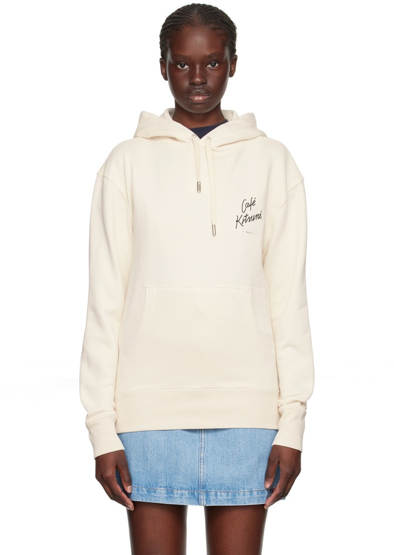 Maison Kitsuné Off-White 'Café Kitsuné' Hoodie