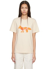 Maison Kitsuné Off-White Fox Cafe T-Shirt