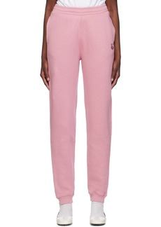 Maison Kitsuné Pink Bold Fox Head Lounge Pants