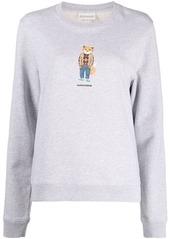 MAISON KITSUNÉ Sweatshirt with logo print