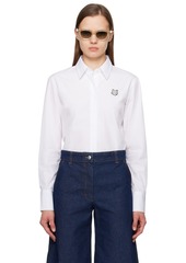 Maison Kitsuné White Fox Head Shirt