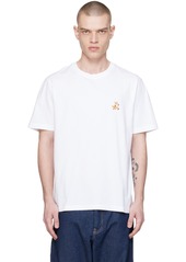 Maison Kitsuné White Speedy Fox T-Shirt