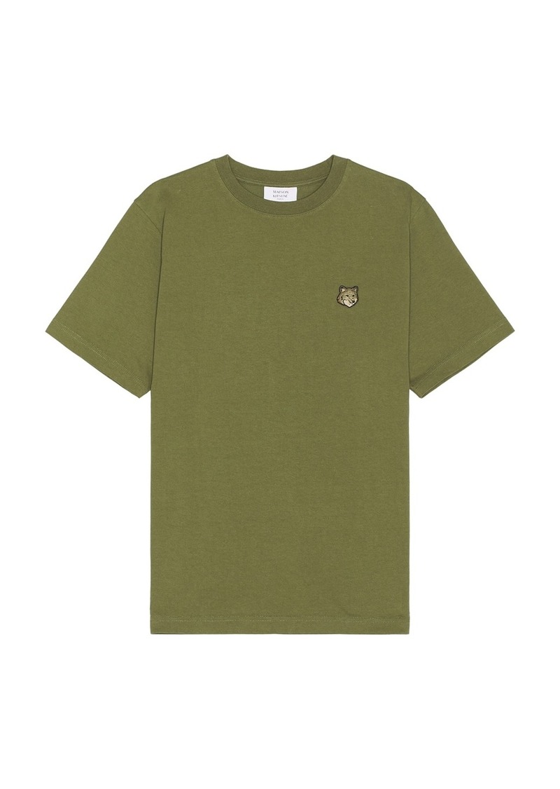 Maison Kitsuné Maison Kitsune Bold Fox Head Patch Comfort T-Shirt