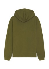 Maison Kitsuné Maison Kitsune Bold Fox Head Patch Comfort Zipped Hoodie