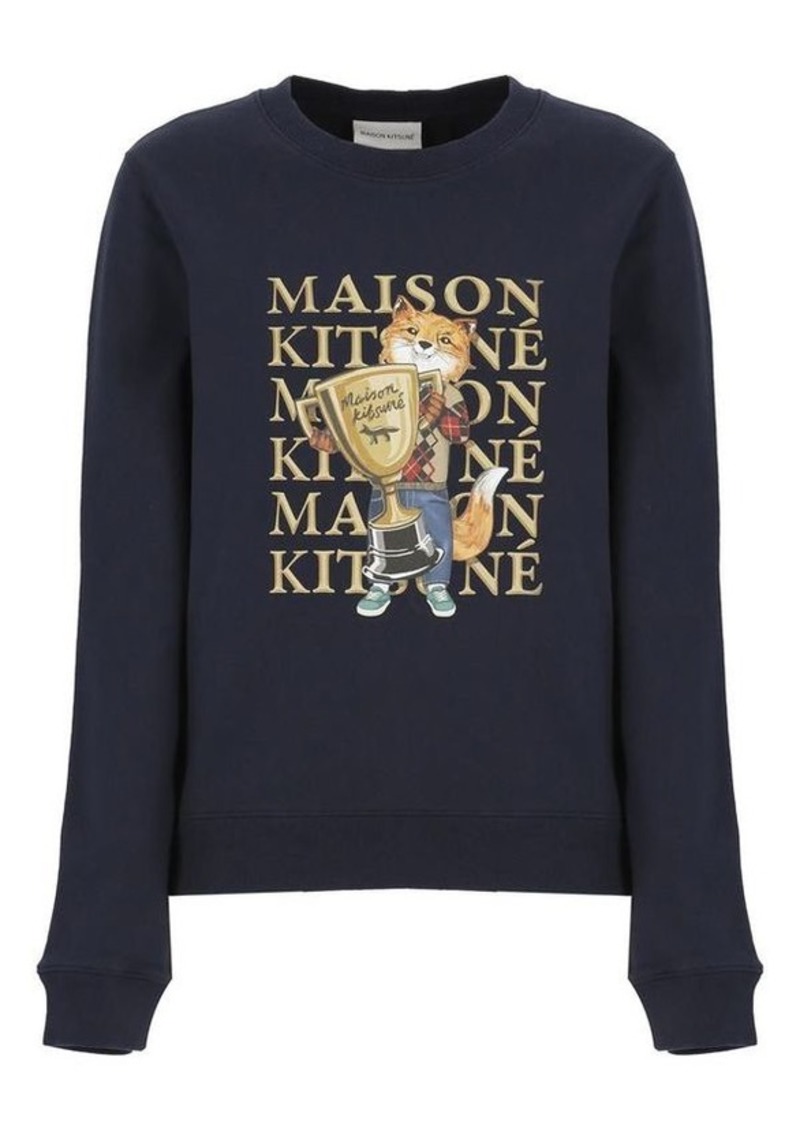 Maison Kitsuné MAISON KITSUNE' Sweaters Blue