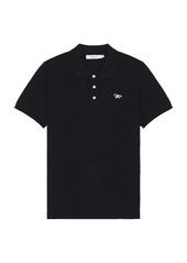 Maison Kitsuné Maison Kitsune Tricolor Fox Patch Polo