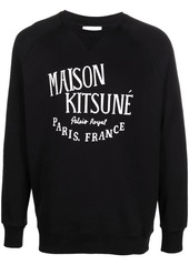Maison Kitsuné Palais Royal logo-print sweatshirt