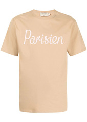 Maison Kitsuné Parisien-print cotton T-shirt