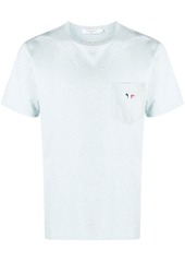 Maison Kitsuné Tricolor Fox Head patch-pocket T-shirt