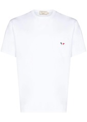 Maison Kitsuné embroidered logo T-shirt