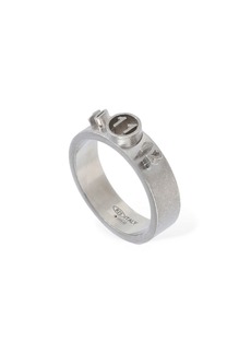 Maison Margiela """11"" Logo Band Ring"