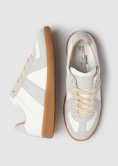 Maison Margiela 20mm Replica Leather & Suede Sneakers