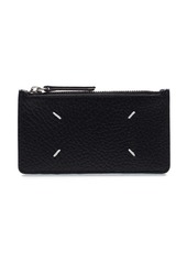 Maison Margiela four-stitch leather card holder