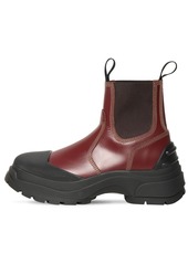 Maison Margiela 50mm Leather Ankle Boots