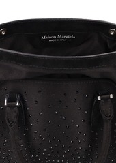 Maison Margiela 5ac Micro Classique Satin Bag W/crystals