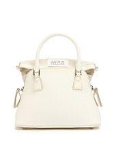 Maison Margiela 5ac Micro Grained Leather Top Handle Bag