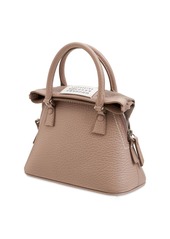 Maison Margiela 5ac Micro Grained Leather Top Handle Bag