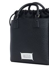 Maison Margiela 5ac Tote Vertical Grained Leather Bag