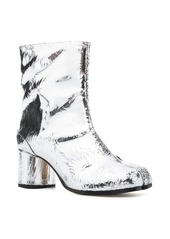 Maison Margiela Tabi 60mm mirror-effect ankle boots