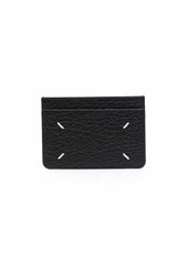 Maison Margiela four-stitch leather card holder