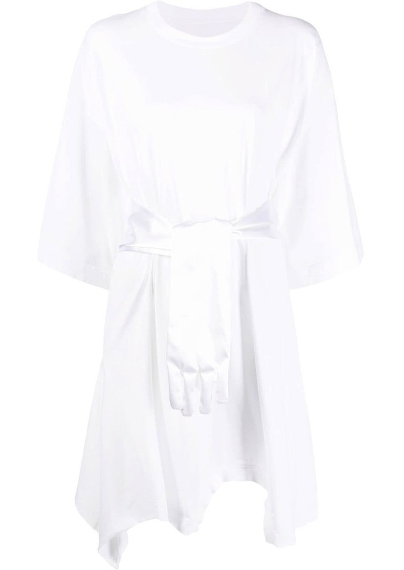 Maison Margiela asymmetric hem T-shirt dress