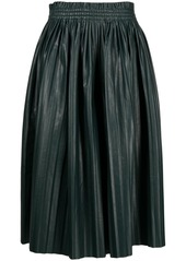 Maison Margiela below-knee pleated skirt