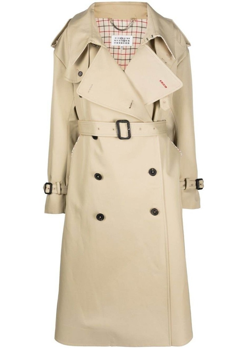 Maison Margiela double-breasted trench coat