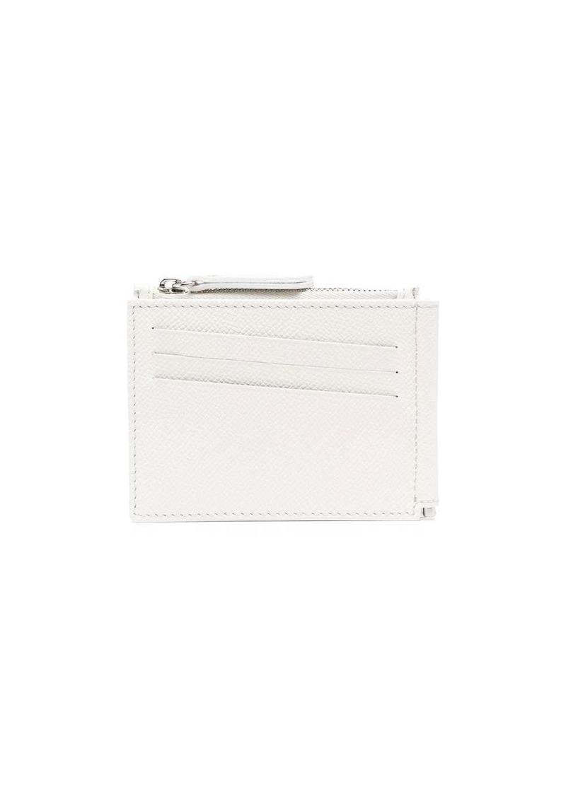 Maison Margiela leather money clip wallet