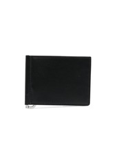 Maison Margiela bi-fold leather clip wallet