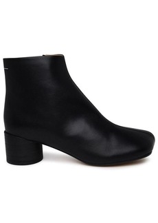 Maison Margiela Black leather ankle boots