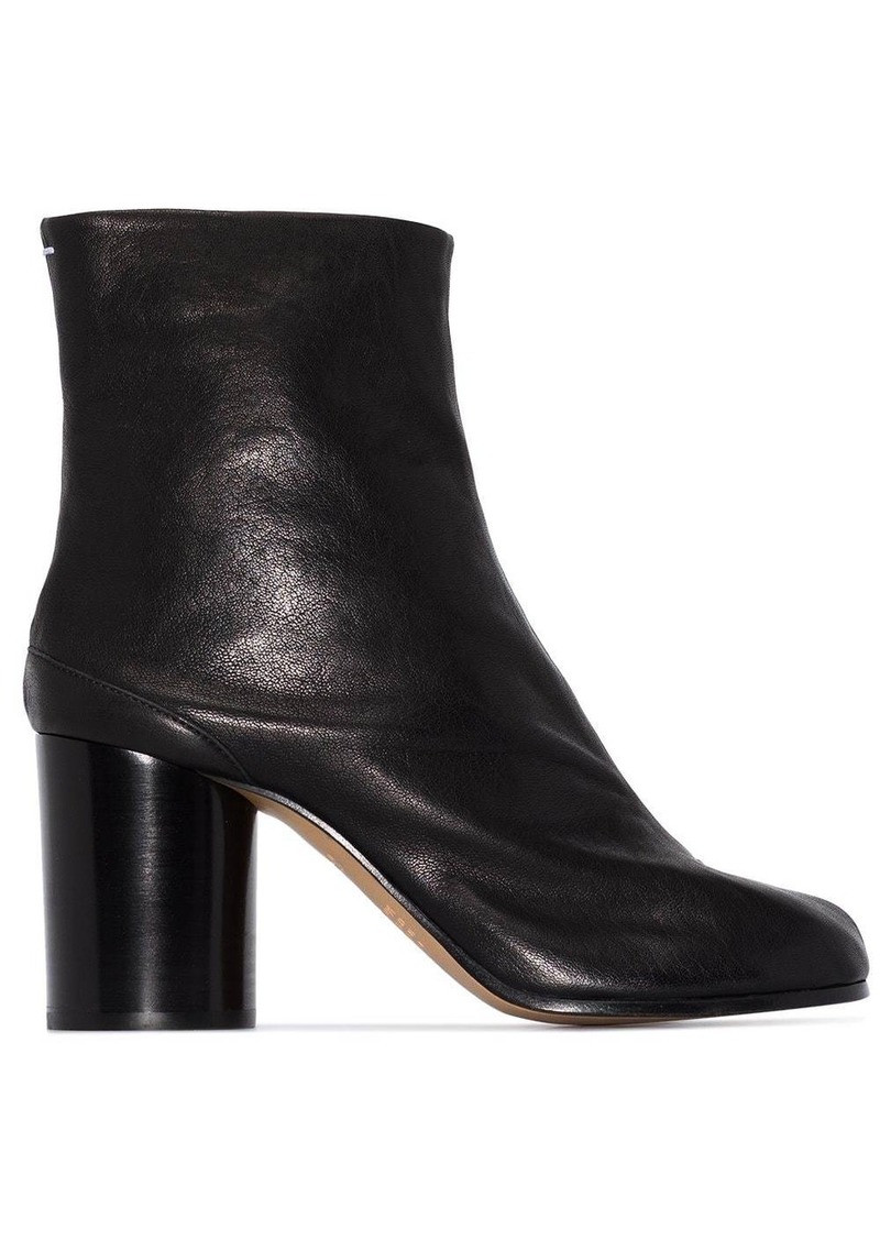 Maison Margiela Tabi 80mm leather ankle boots