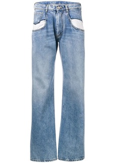 Maison Margiela contrast-pocket straight-leg jeans
