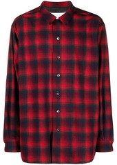 Maison Margiela x Pendleton checked wool shirt