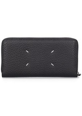 Maison Margiela Continental Zip Around Leather Wallet